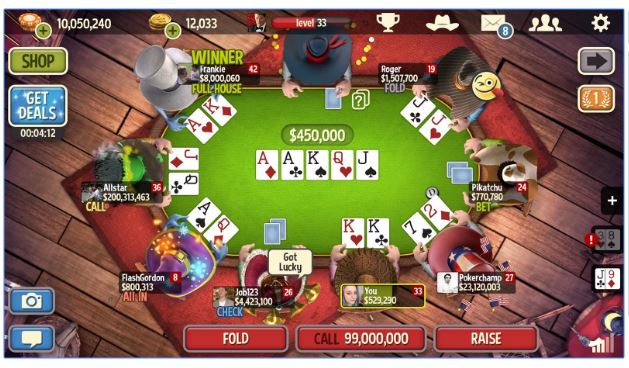 Games poker online